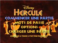 une photo d'Ã©cran de Disney s Hercule sur Sony Playstation